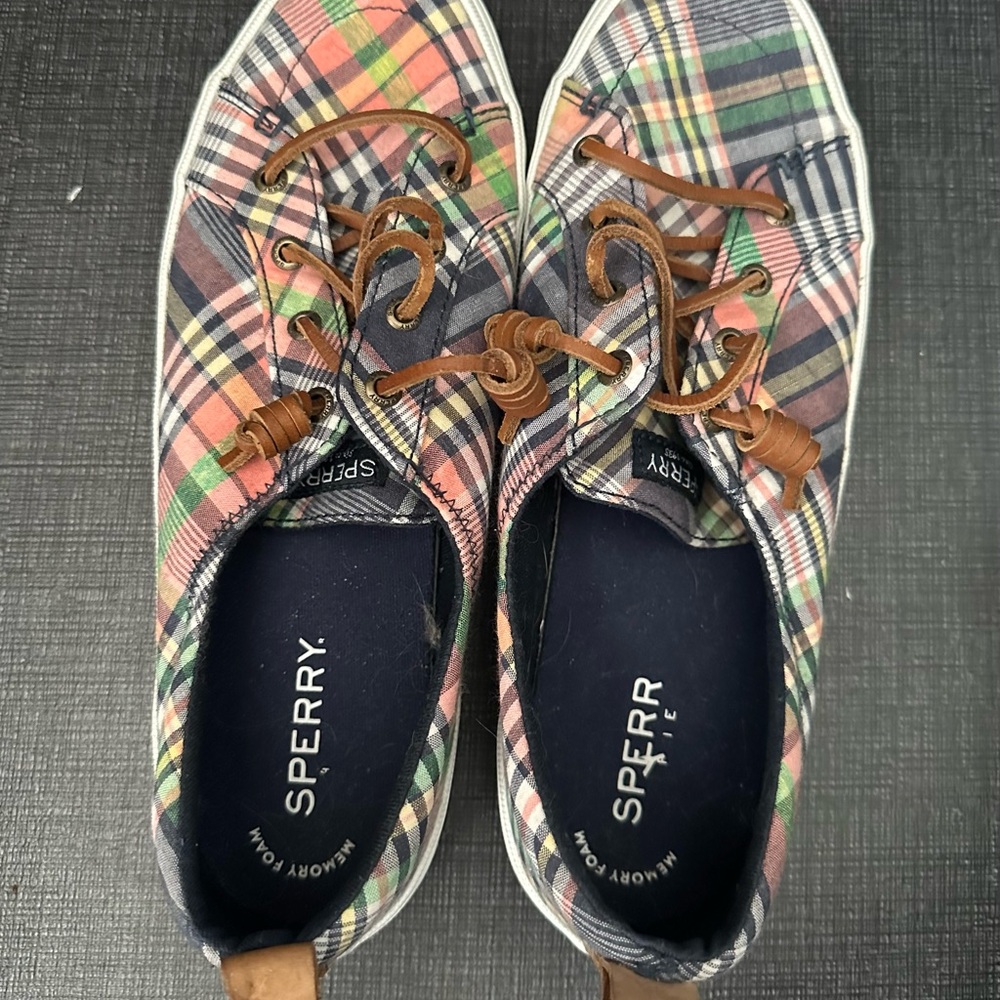 Sperry Women's Plaid Boat Shoes - Multicolor